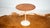 Wood Vintage Knoll International Saarinen Walnut Tulip Side Table For Sale - Image 7 of 13