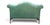 Vintage English Chippendale-Style Forest Green Tufted Leather Camelback Settee For Sale - Image 13 of 15
