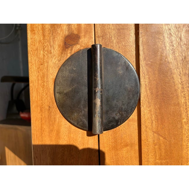 Mid 20th Century A Large Chinese Carved Wood Camphorwood Cabinet For Sale - Image 10 of 12