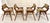 Mid 20th Century Set of 4 Mid-Century Modern Upholstered Wood Dining Arm Chairs For Sale - Image 5 of 12