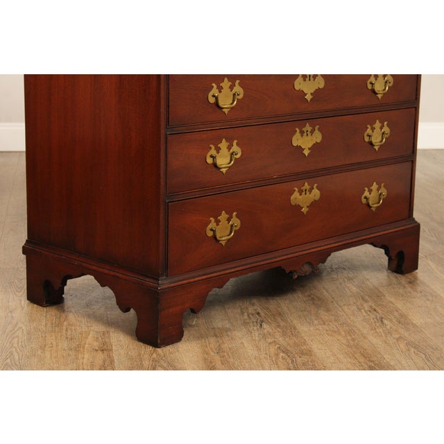 Kittinger Colonial Williamsburg Mahogany Slant Front Secretary Desk For Sale - Image 14 of 18