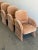 Vintage Curved Velvet Arm Dining Chairs - Set of Four For Sale - Image 14 of 18
