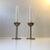 1970s Mid-Century Danish Brass Candlesticks from Cawa, 1970s, Set of 2 For Sale - Image 5 of 8