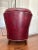Wood Vintage Hancock & Moore Mid-Century Tufted Leather Club Chair – Burgundy Leather, Mahogany Legs, Brass Nailhead Trim For Sale - Image 7 of 10