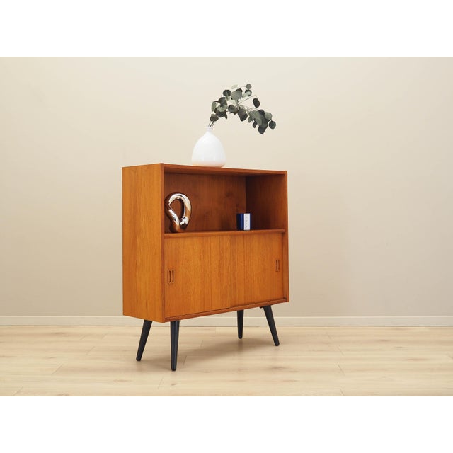 Danish Teak Bookcase, 1970s For Sale - Image 6 of 12