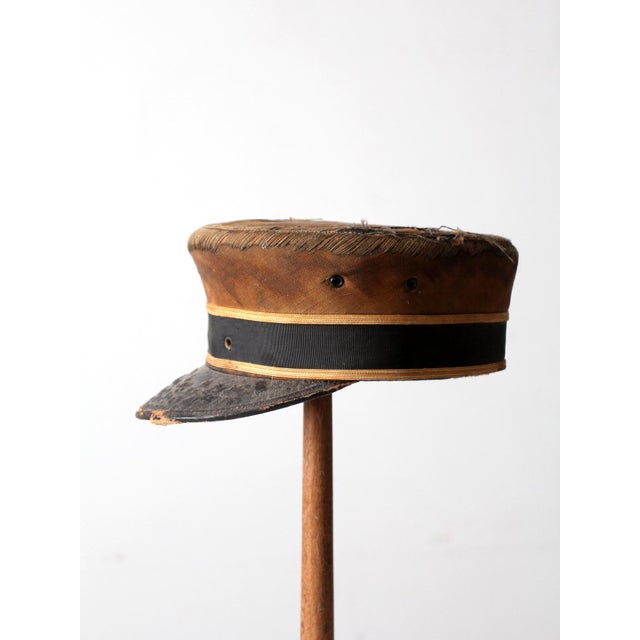 Antique Ag Meier & Co Conductor's Hat For Sale - Image 4 of 9