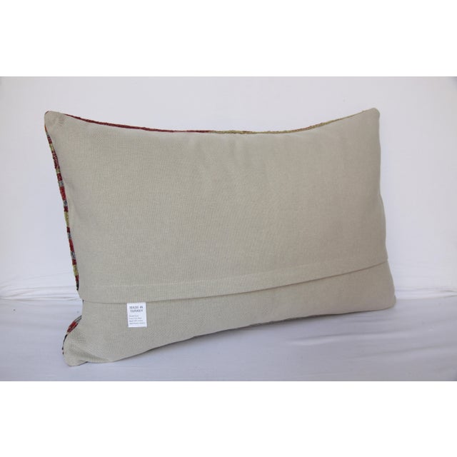 Stripe Design Kilim Pillow For Sale - Image 4 of 12