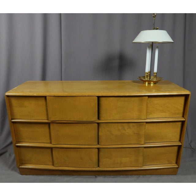 Vintage Chest of Drawers in Beech For Sale - Image 11 of 12