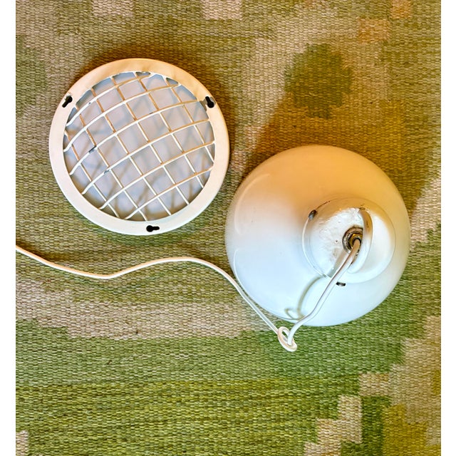 1960s Vintage Danish Industrial Pendant Lamp For Sale - Image 5 of 10