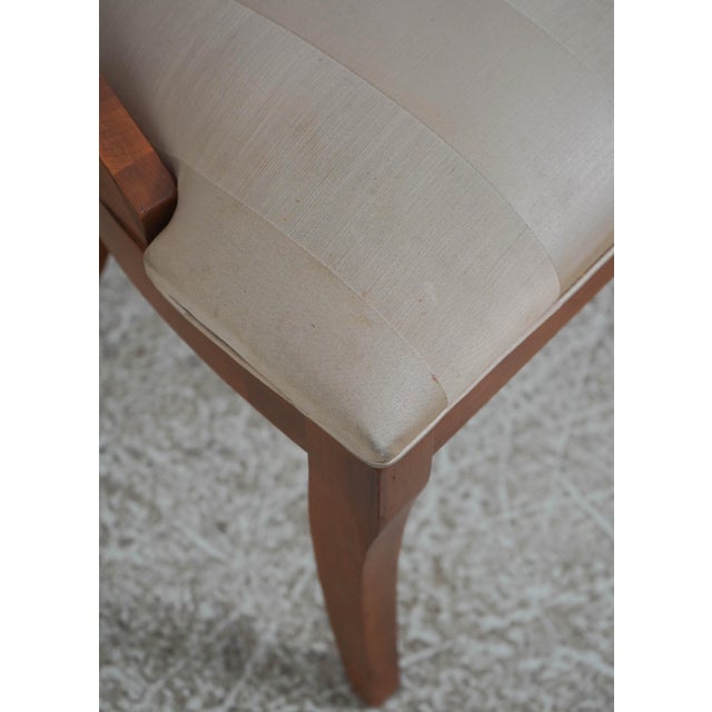 Set of 4 Ethan Allen Medallion Cherry Dining Chairs For Sale - Image 12 of 18