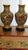 Matched Pair of Chinese Cloisonné Enamel Baluster Vases With Carved Black Hardwood Display Stands For Sale - Image 4 of 7