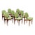 Set of Eight Mid Century Dining Chairs Attributed to Elliots of Newbury For Sale