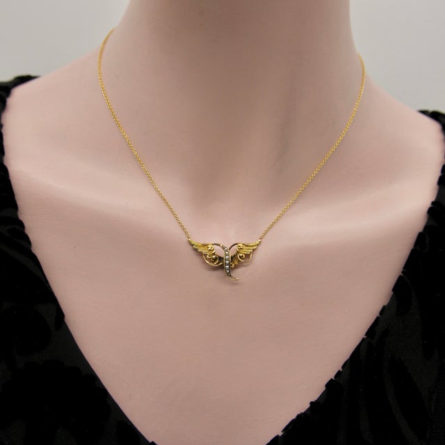 At Kirsten’s Corner, we love the many variations of winged jewelry and the poetic symbolism of the motif—which suggests a...