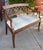 Neoclassical Antique Italian Neoclassical Style Spiral Back Fruitwood Settee For Sale - Image 3 of 5