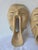 Indonesian Hand-Carved Hibiscus Wood Topeng Theater Scream Masks, 1950s, Set of 2 For Sale - Image 3 of 5