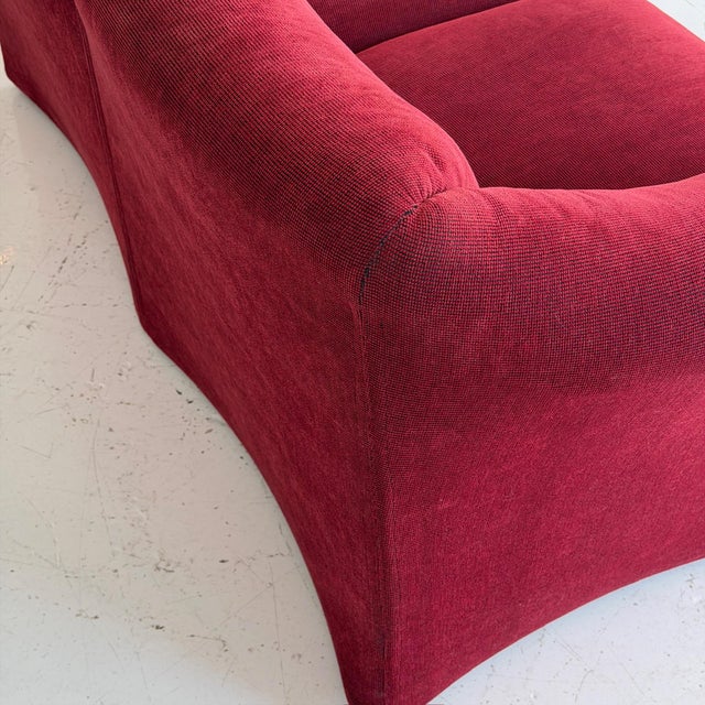 1990s 1990s Tentazione Settee by Mario Bellini for Cassina For Sale - Image 5 of 7