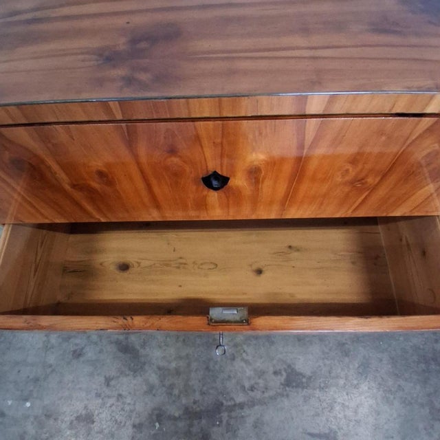 Antique Biedermeier Chest of Drawers in Cherrywood, 1820 For Sale - Image 16 of 18