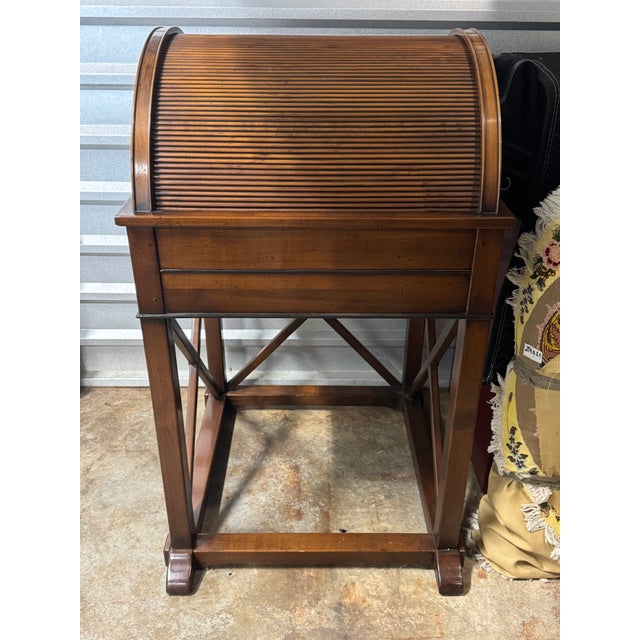 Pierre Deux Roll Top Bar For Sale - Image 4 of 10