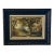 Warren Clarke Original 1989 Oil Painting Woodland Sheep Landscape in Ornate Frame For Sale