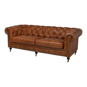Classic Vintage Style Chesterfield Sofa