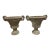 Pair of 19th Century French Concrete Jardineres With Neo Classical Reliefs For Sale