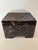 Tessellated Faux Horn Box Brown For Sale - Image 11 of 11