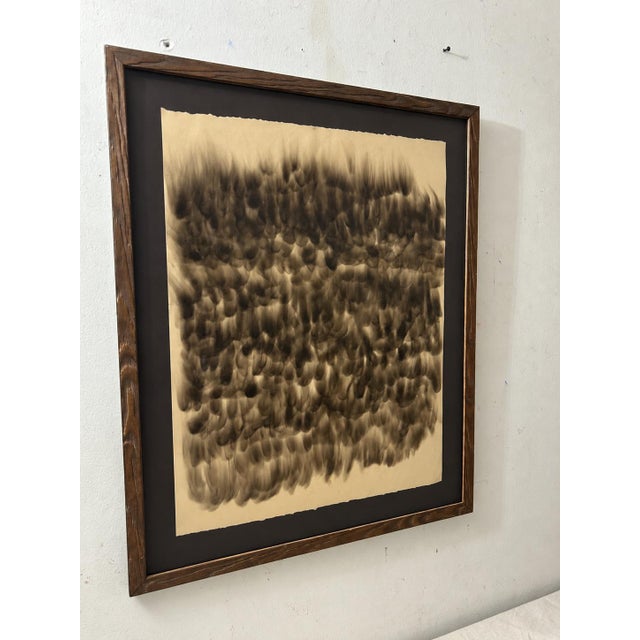 Angelo Monserat “Austerity Policies 5,” Smoke on Paper, Circa 2014 For Sale - Image 12 of 16