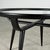 Wood Round Semi-Matte Black Lacquered Coffee Table by Nicolay Diulgheroff, Italy, 1950s For Sale - Image 7 of 12