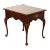 Ethan Allen 'Georgian Court' Queen Anne Style Cherry End Table For Sale