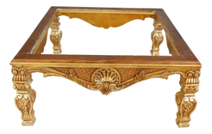 Empire French Gilt Coffee Table
