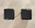 Pair of Empire Aesthetic Leather Giltwood Ottoman Footstools For Sale - Image 4 of 18