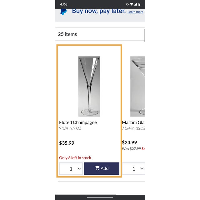 Transparent Limited Edition Set of 4 Crystal Champagne Flutes Crate & Barrel Callaway Collection - Set of 4 For Sale - Image 8 of 10