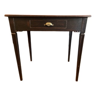 French Side Table in Pine For Sale