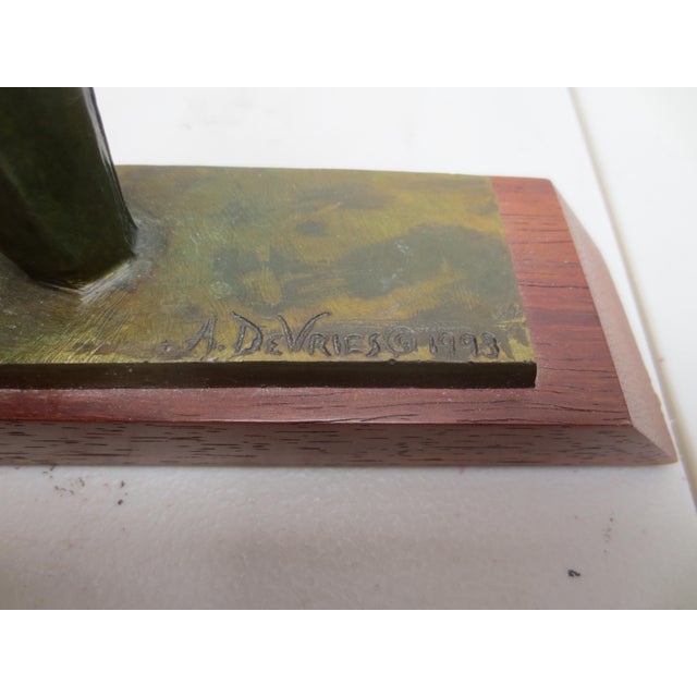 Wood Andrew Devries, American Born 1957. For Sale - Image 7 of 8