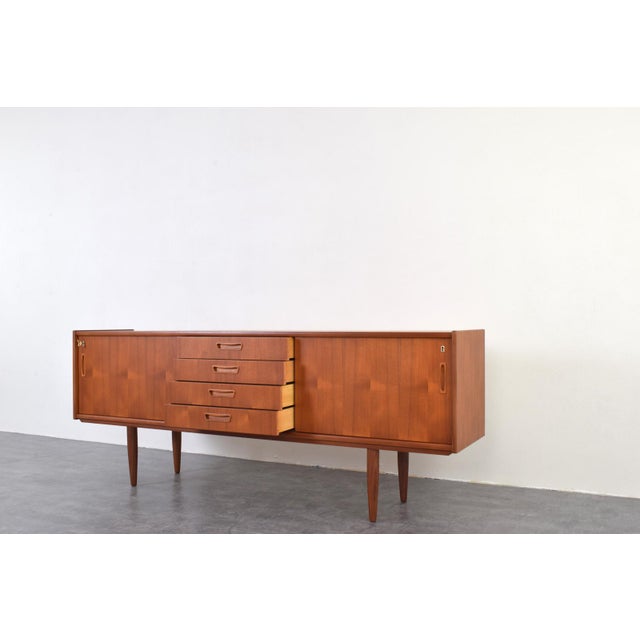 Mid-Century Modern Danish Teak Sideboard, 1960s For Sale - Image 13 of 18