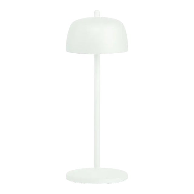 Zafferano Theta Table Lamp in White For Sale