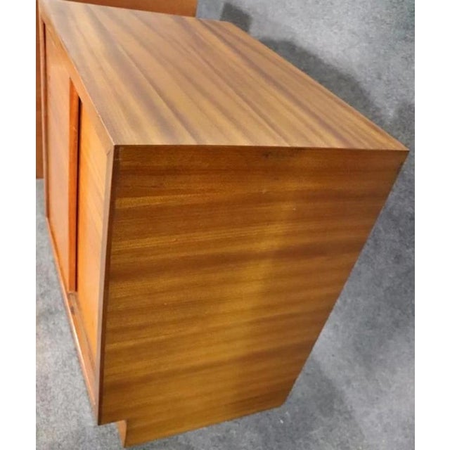 Mid 20th Century Pair of Teak Cabinets by Buchner Company - 2 Pieces, Attributed For Sale - Image 10 of 12