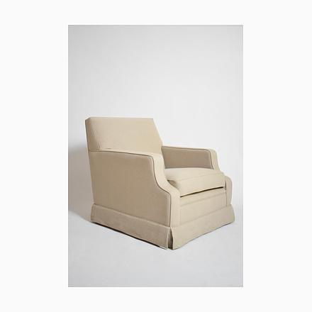 Textile Fabric Lounge Chair, 1960s For Sale - Image 7 of 7