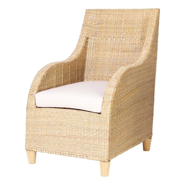 Wicker Armchairs For Sale