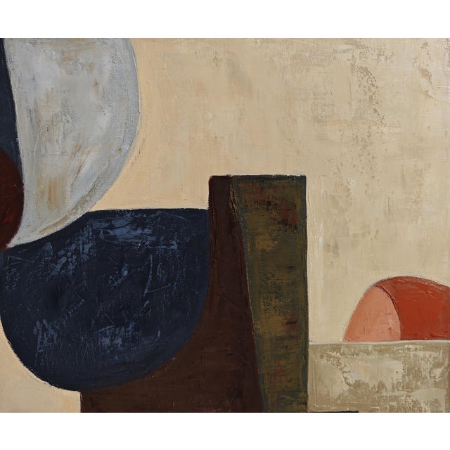 Enigme, Geometric Abstract, Contemporary, Framed by Sophie Dumont For Sale - Image 4 of 9