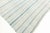 Mid-Century Modern Doris Leslie Blau Vintage Indian Dhurrie Striped Blue Rug For Sale - Image 3 of 10