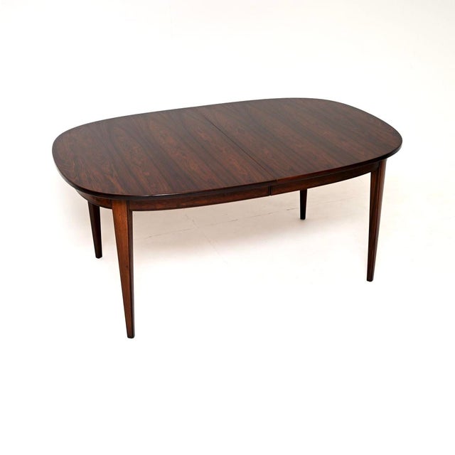 Mid-Century Modern Vintage Danish Dining Table by Gunni Omann, 1960 For Sale - Image 3 of 11