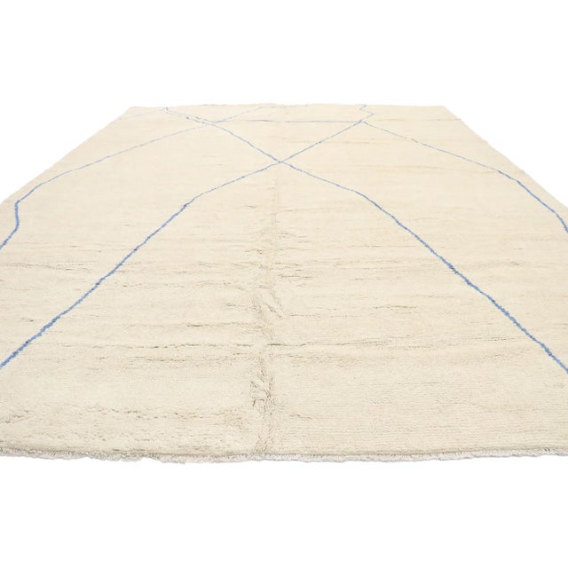 Contemporary Room Size Moroccan Style Area Rug - 12'03 X 15'09 For Sale - Image 3 of 10