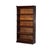Grand Rapids Arts & Crafts Oak 5 Stack Barrister Bookcase With Leaded Glass Signed C1920 Measures - 69"H x 34.75"W x 14.5"D