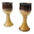 Studio Pottery Goblets - Set of 2 For Sale