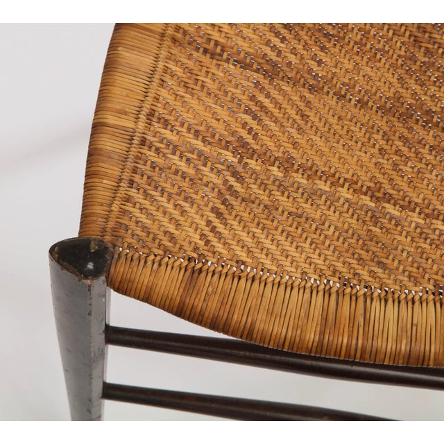 Chiavari Pair of Chiavari "Super Leggera" Chairs, Italy, 1950s For Sale - Image 4 of 13