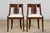Set of Six Early 20th Century French Empire Mahogany Gondola Dining Chairs For Sale In New York - Image 6 of 17