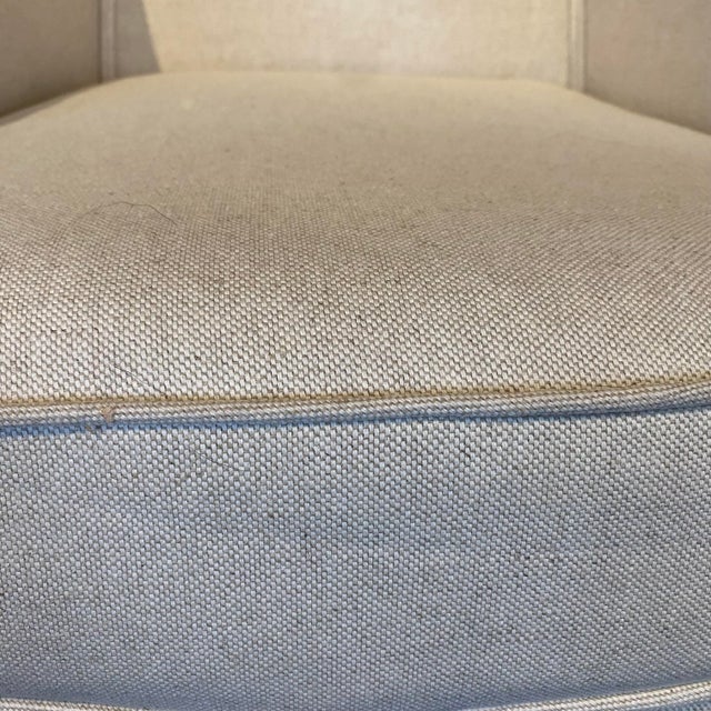 Brown French Louis XVI Armchair With Exceptional Carving For Sale - Image 8 of 12