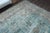 1970s 1970s Vintage Persian Handmade Wool Cotton Light Blue Area Rug For Sale - Image 5 of 11