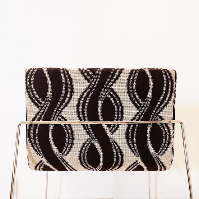 Metal Vintage Minimalist Lounge Chair, 1970s For Sale - Image 7 of 8